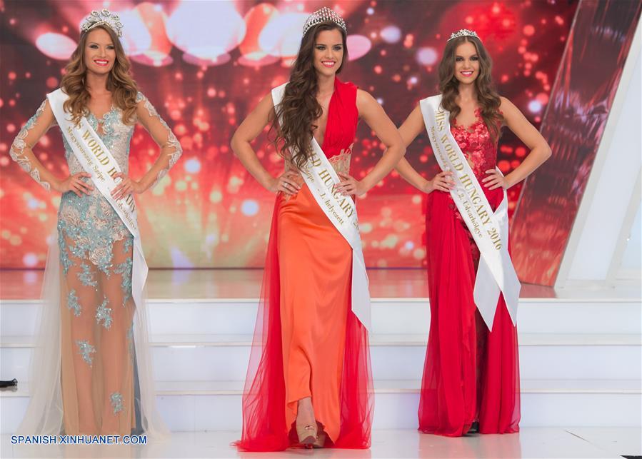 La ganadora Timea Gelencser representará a Hungría en la final de Miss Mundo 2016 en Washington, Estados Unidos de América, en diciembre.