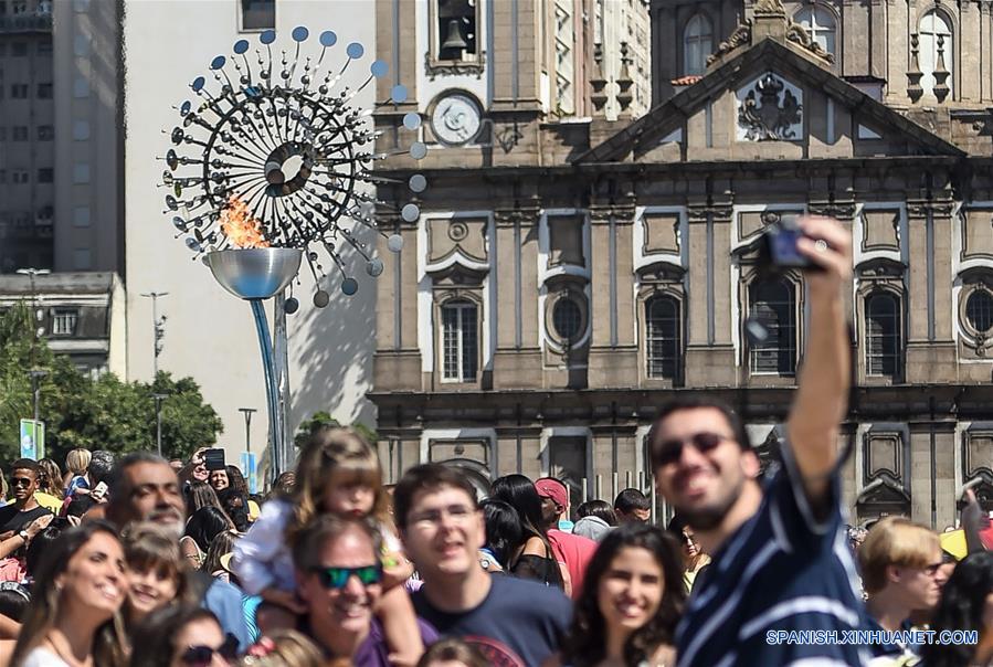 (SP)BRAZIL-RIO DE JANEIRO-OLYMPIC FLAME