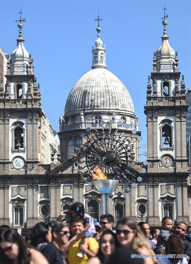 (SP)BRAZIL-RIO DE JANEIRO-OLYMPIC FLAME