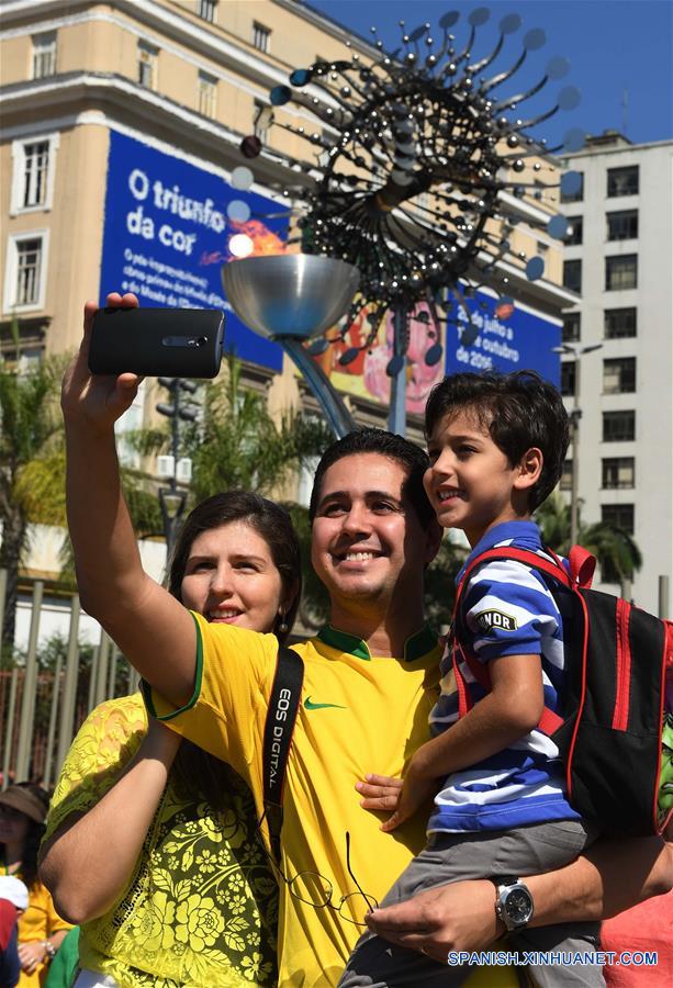 (SP)BRAZIL-RIO DE JANEIRO-OLYMPIC FLAME