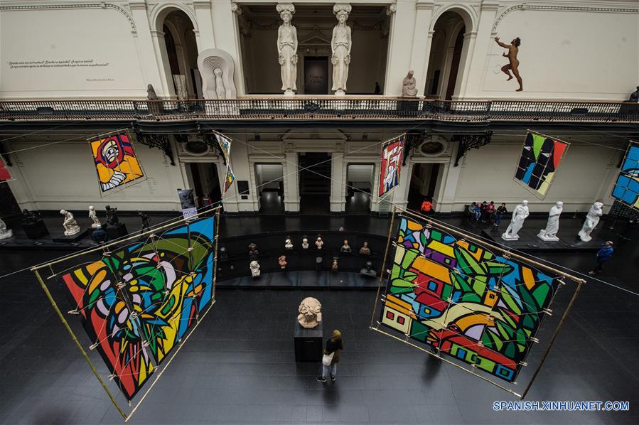 (4)CHILE-SANTIAGO-CULTURA-INSTALACION