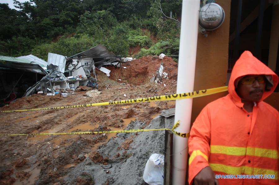 (1)PANAMA-PANAMA OESTE-MEDIO AMBIENTE-HURACAN