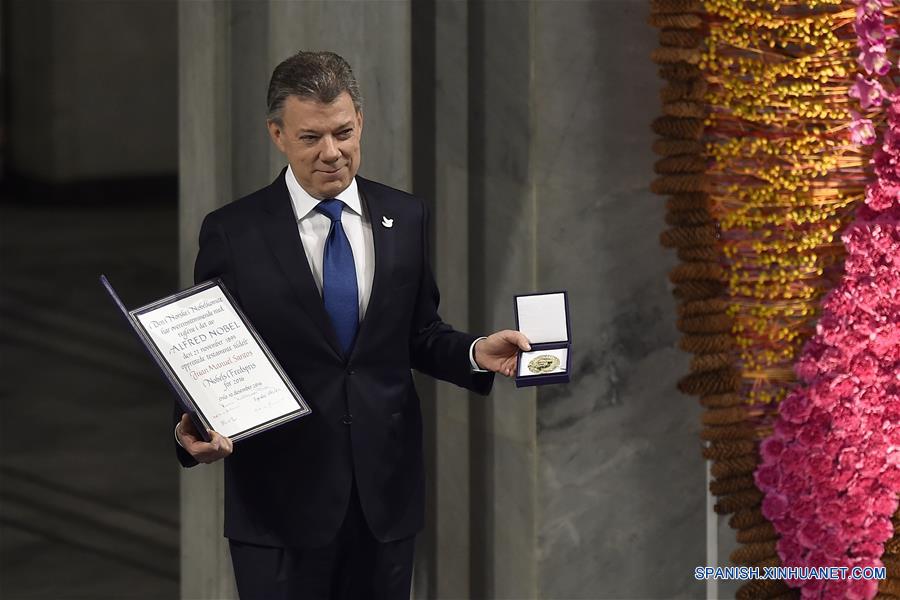 (2)NORUEGA-OSLO-COLOMBIA-SOCIEDAD-PREMIO NOBEL