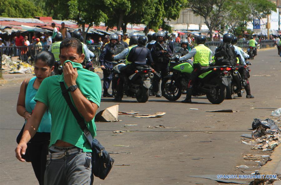 (4)VENEZUELA-MARACAIBO-SOCIEDAD-PROTESTA
