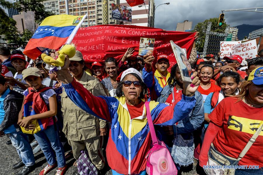 (4)VENEZUELA-CARACAS-SOCIEDAD-MANIFESTACION
