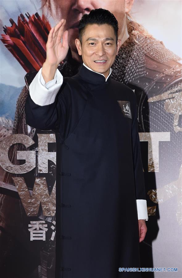 （文化）（4）电影《长城》在香港举行首映礼