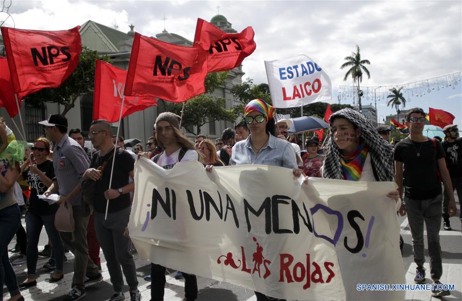 (4)COSTA RICA-SAN JOSE-SOCIEDAD-PROTESTA