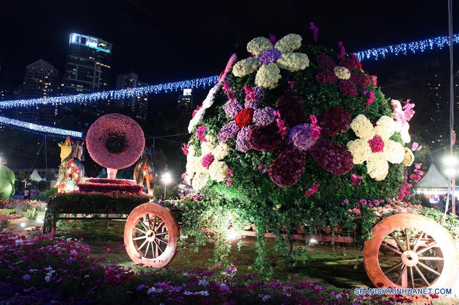 (2)CHINA-HONG KONG-ESPECTACULO-FLORES