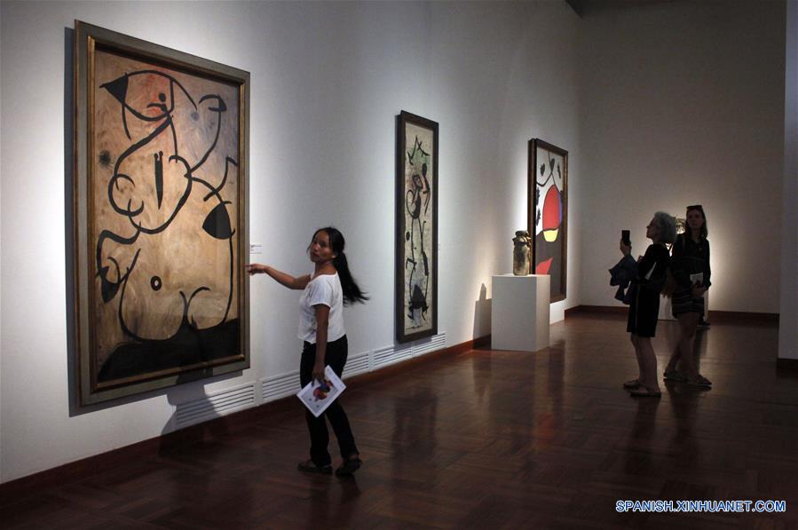 (5)PERU-LIMA-EXPOSICION-JOAN MIRO