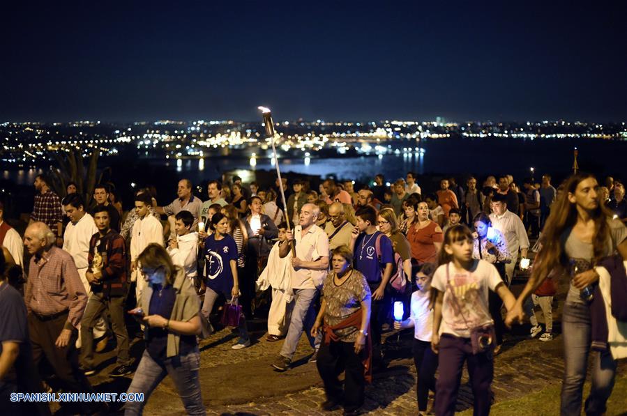 (1)URUGUAY-MONTEVIDEO-SEMANA SANTA