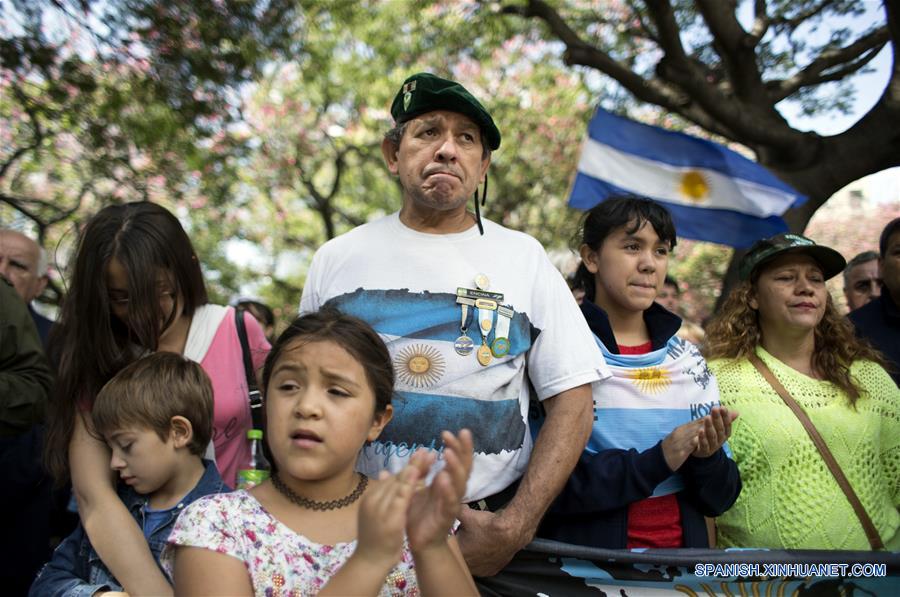 (2)ARGENTINA-BUENOS AIRES-GUERRA DE LAS MALVINAS-ANIVERSARIO