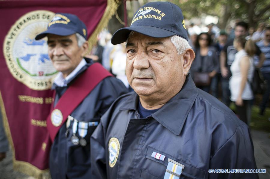 (4)ARGENTINA-BUENOS AIRES-GUERRA DE LAS MALVINAS-ANIVERSARIO