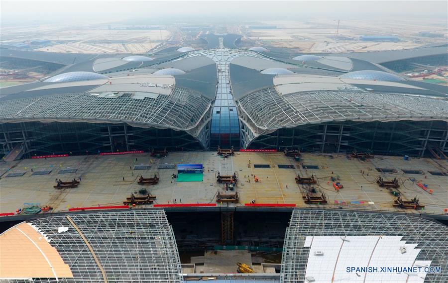 (1)CHINA-BEIJING-NUEVO AEROPUERTO-CONSTRUCCION
