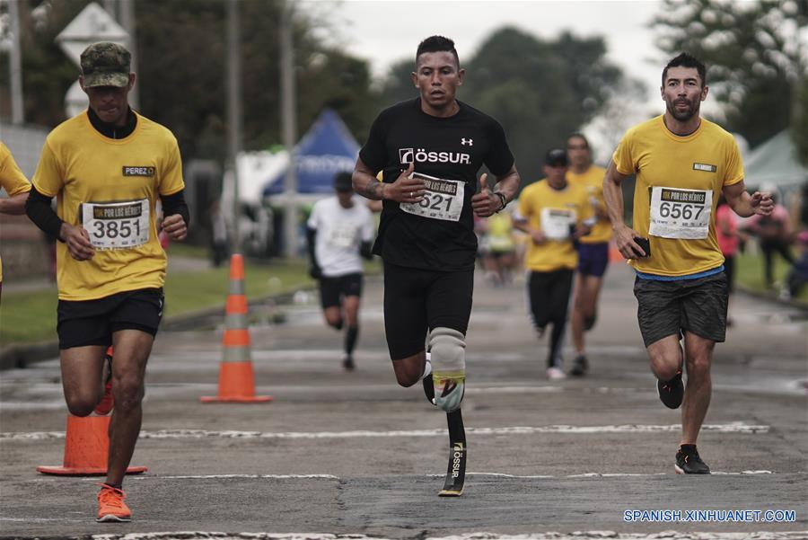 (1)COLOMBIA-BOGOTA-CARRERA POR LOS HEROES
