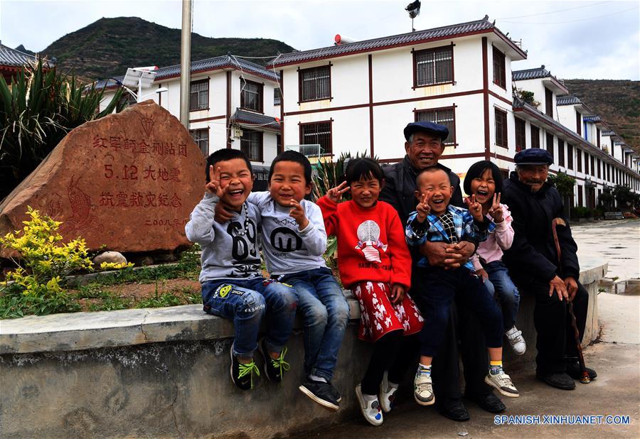 (6)CHINA-GANSU-TERREMOTO DE WENCHUAN-DIEZ ANIVERSARIO