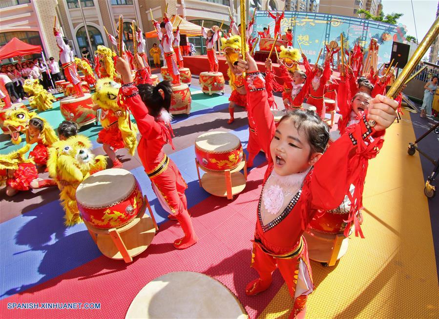 (7)CHINA-SHANDONG-CELEBRACIONES-DIA INTERNACIONAL DEL NI&Ntilde;O