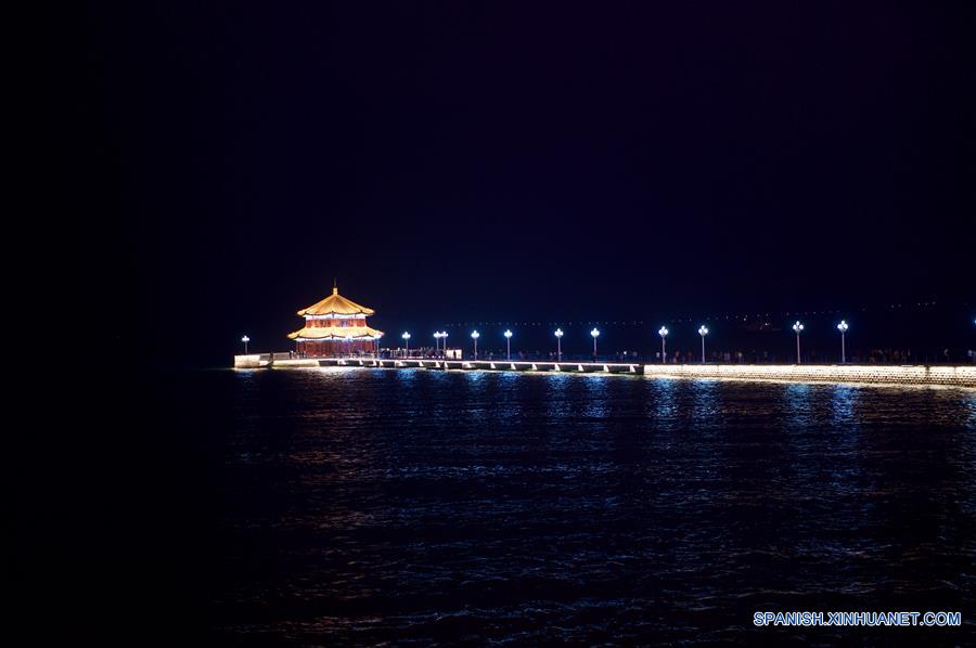 CHINA-QINGDAO-SCO SUMMIT-NIGHT VIEW(CN)