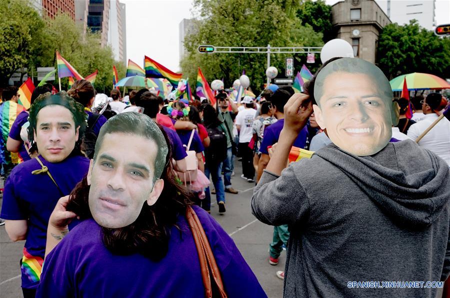 MEXICO-CIUDAD DE MEXICO-MARCHA-ORGULLO LGBTTTI