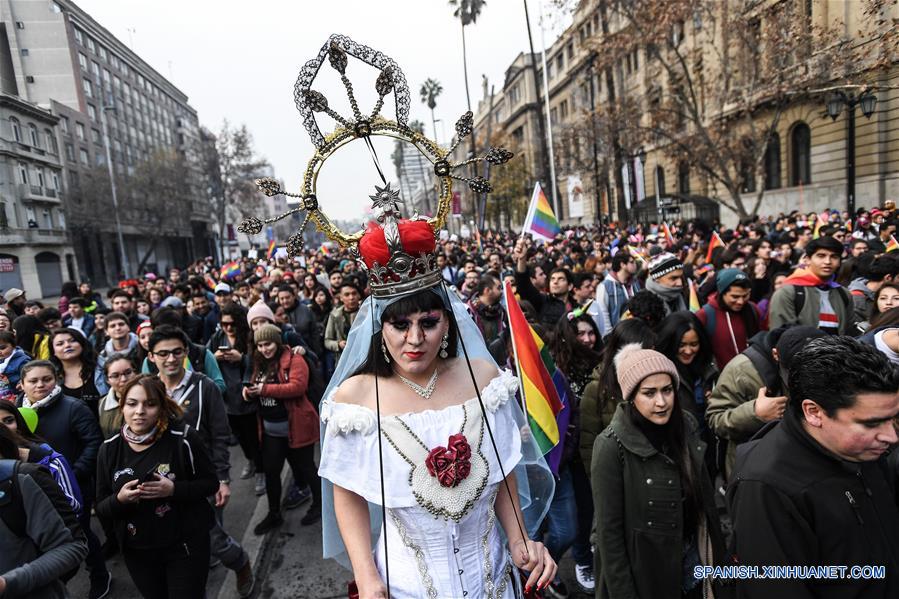 CHILE-SANTIAGO-MARCHA-ORGULLO