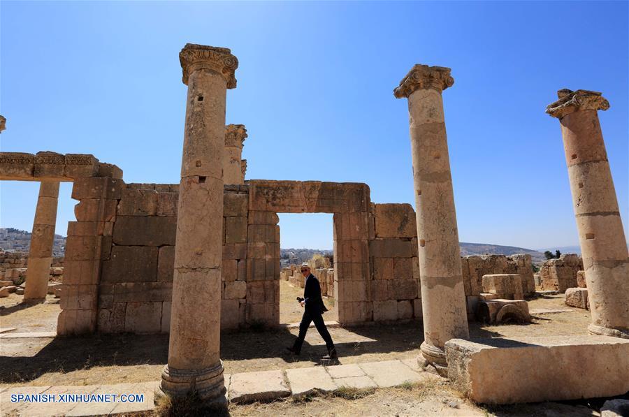 JORDANIA-JERASH-SITIO ARQUEOLOGICO-TURISMO