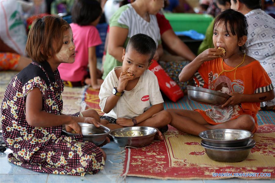 MYANMAR-KAYIN-INUNDACION