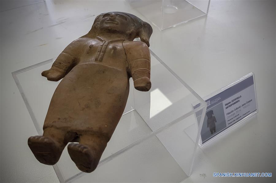 ECUADOR-QUITO-RECUPERACION-BIENES ARQUEOLOGICOS