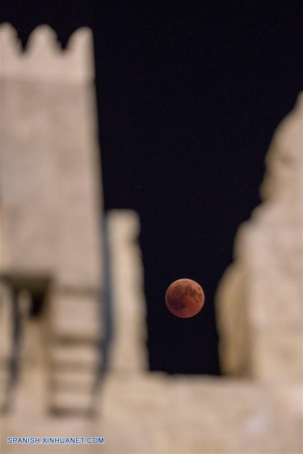 MEDIO ORIENTE-JERUSALEN-LUNA-ECLIPSE