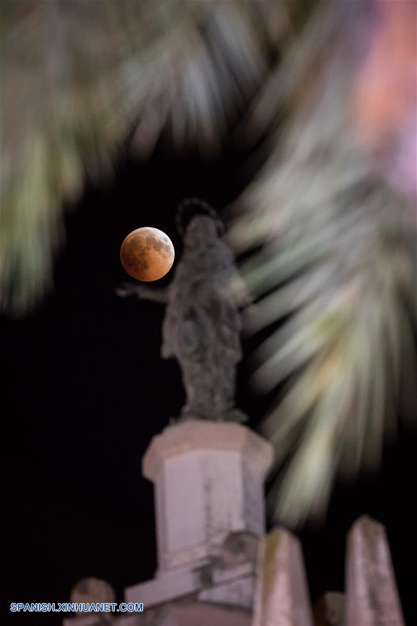 MEDIO ORIENTE-JERUSALEN-LUNA-ECLIPSE