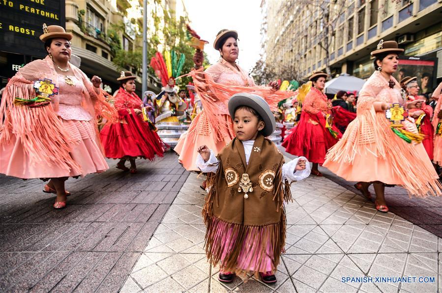 CHILE-SANTIAGO-BOLIVIA-CONMEMORACION