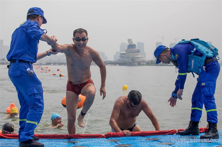 CHINA-SHANDONG-COMPETENCIA DE NATACION