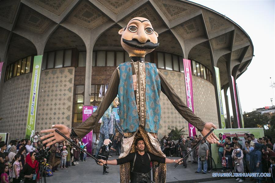 IRAN-TEHERAN-FESTIVAL DE TEATRO DE MARIONETAS