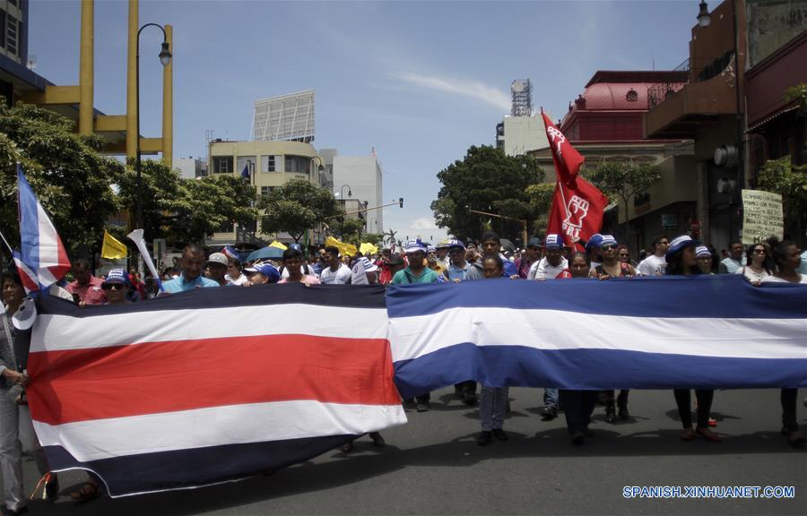COSTA RICA-SAN JOSE-NICARAGUA-MANIFESTACION