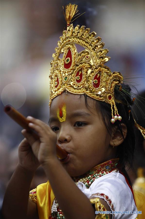 NEPAL-KATMANDU-FESTIVAL GAIJATRA