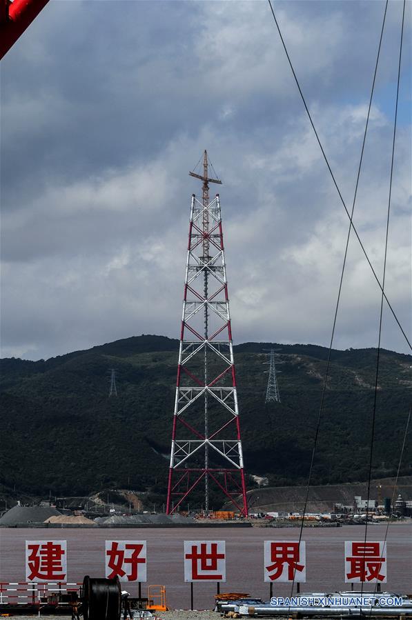 CHINA-ZHEJIANG-TORRES ELECTRICAS MAS ALTAS DEL MUNDO 