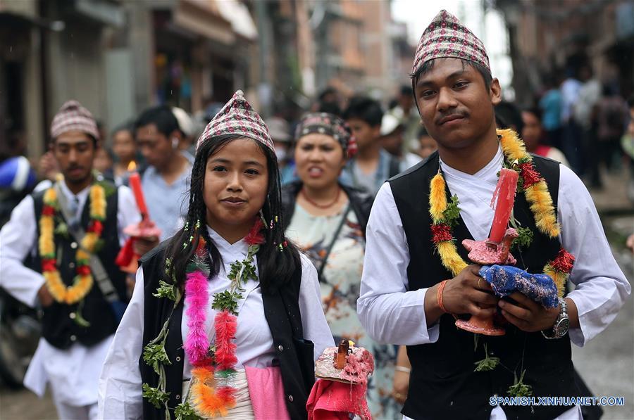 NEPAL-LALITPUR-FESTIVAL