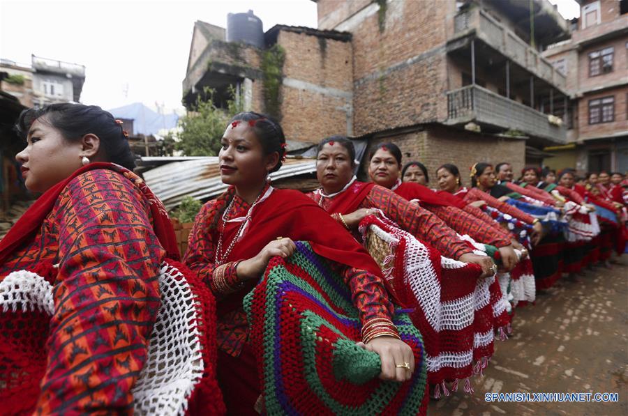 NEPAL-LALITPUR-FESTIVAL MATAYA