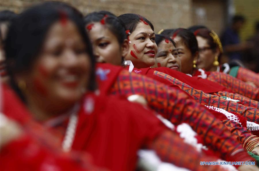 NEPAL-LALITPUR-FESTIVAL MATAYA