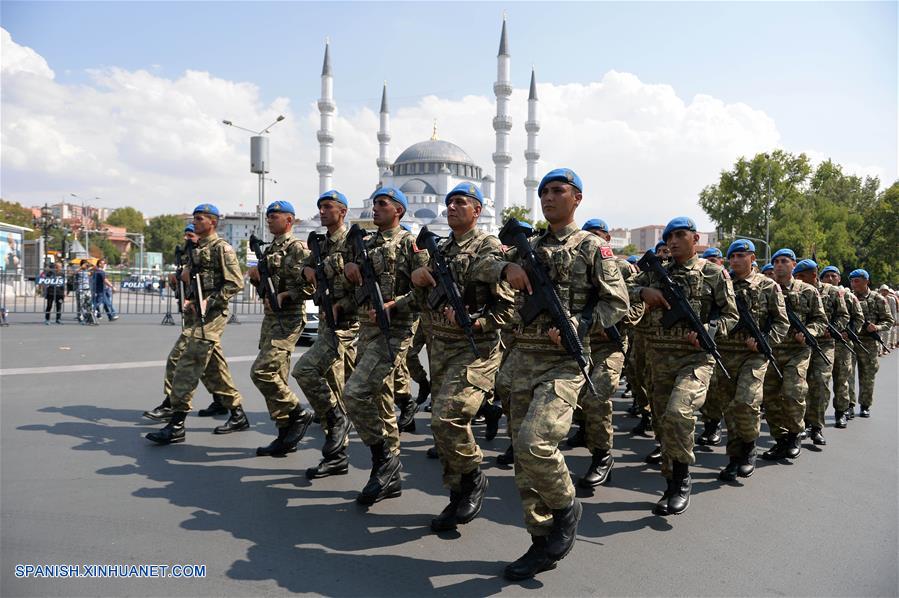 TURQUIA-ANKARA-DIA DE LA VICTORIA-DESFILE