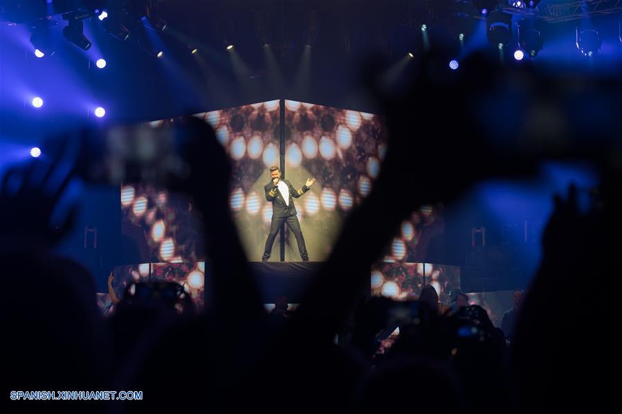 HUNGRIA-BUDAPEST-CONCIERTO DE RICKY MARTIN 