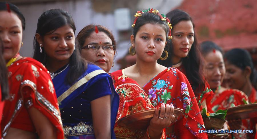 NEPAL-KATMANDU-FESTIVAL TEEJ