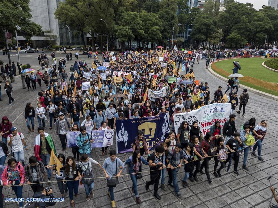 MEXICO-CIUDAD DE MEXICO-MARCHA DEL SILENCIO