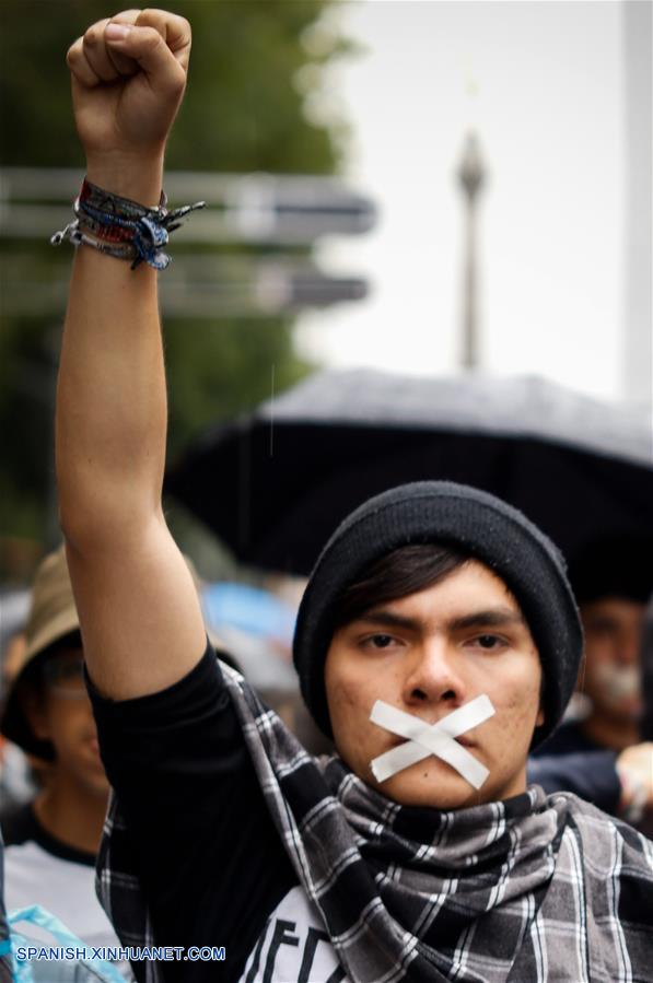 MEXICO-CIUDAD DE MEXICO-MARCHA DEL SILENCIO
