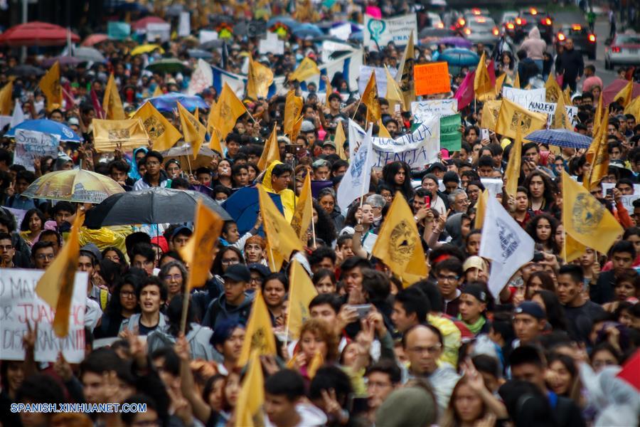 MEXICO-CIUDAD DE MEXICO-MARCHA DEL SILENCIO