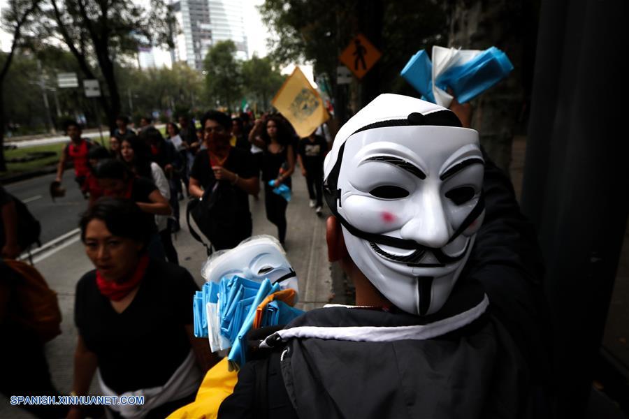 MEXICO-CIUDAD DE MEXICO-MARCHA DEL SILENCIO