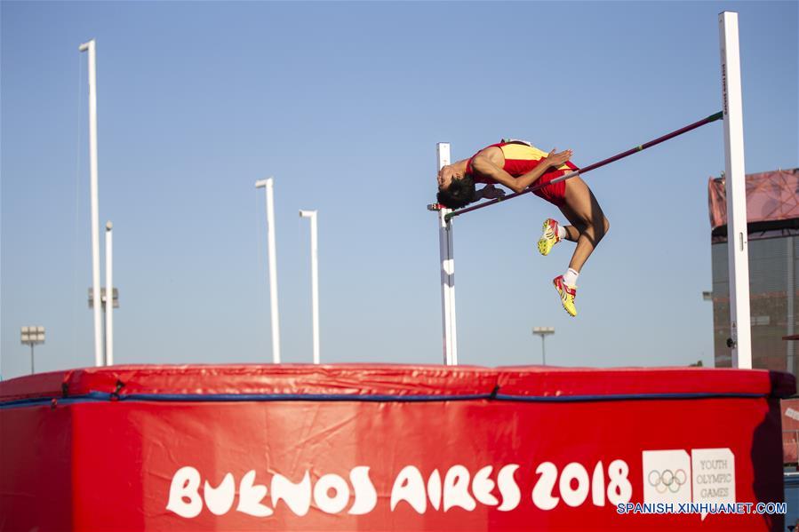 ARGENTINA-BUENOS AIRES-JUEGOS OLIMPICOS DE LA JUVENTUD-ATLETISMO