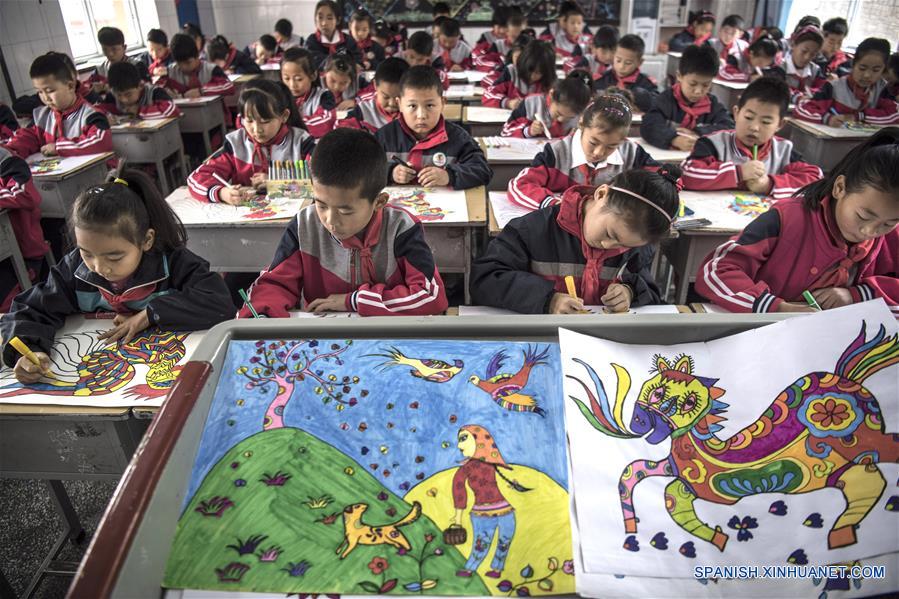 CHINA-SHAANXI-ARTE POPULAR-EDUCACION 