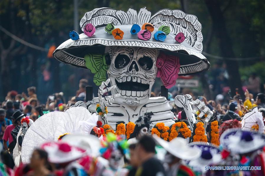 MEXICO-CIUDAD DE MEXICO-DIA DE MUERTOS-DESFILE