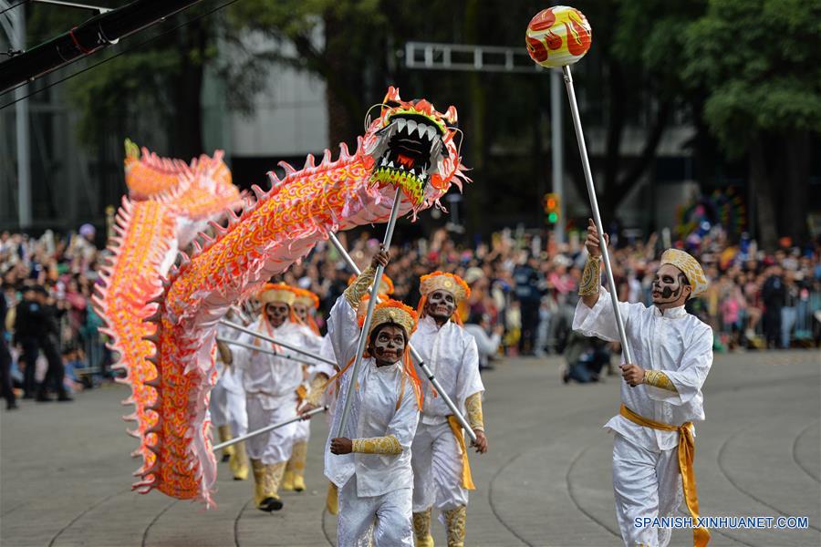 MEXICO-CIUDAD DE MEXICO-DIA DE MUERTOS-DESFILE