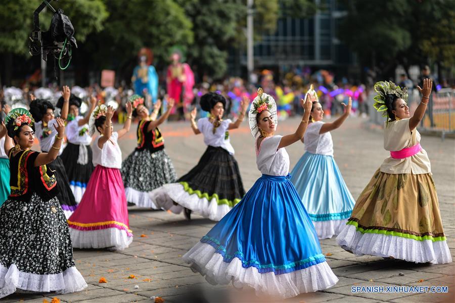 MEXICO-CIUDAD DE MEXICO-DIA DE MUERTOS-DESFILE