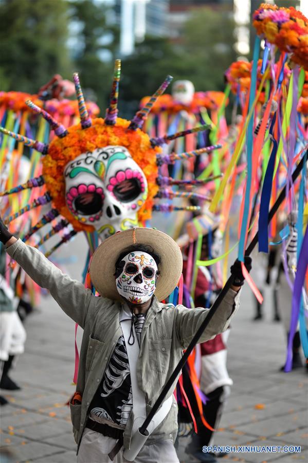 MEXICO-CIUDAD DE MEXICO-DIA DE MUERTOS-DESFILE